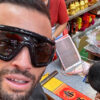 Wholesale Trendy Large Frame Windproof Cycling Sunglasses UV400 for Outdoor Sports and Skiing