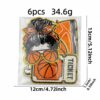 oly-c86c6e696b47adf6badeebd7fab7b144 Wholesale Basketball Theme Embroidered Cloth Patch Set 6Pcs Decorative Iron-On Applique for Resale Gift
