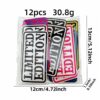 oly-c89c3df06dd9ded47983467b15f59143 Wholesale 12-Piece Iron-On Embroidered Letter Patches Polyester DIY Fashion Accessory