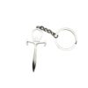 Wholesale Gothic Retro Zinc Alloy Cross Sword Keychain Silver Fashion Accessory Gift