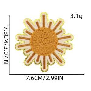 Sun cloth stickers 3#
