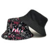 oly-c8e9daa92c3d9e70020a102f33eefddc Wholesale Letter Graffiti Print Bucket Hat for Unisex Sun Protection Outdoor Fashion Gift