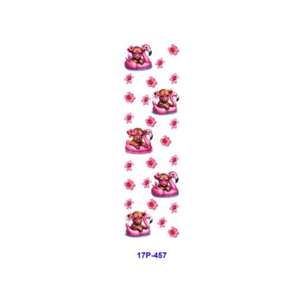 oly-c90097dc8c62804ac047cb7cf8dba7a0 Wholesale 2/8/16pcs Cute Pink Flamingo Float Cow Floral Series UV DTF Pen and Bookmark Stickers