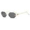 oly-c905795b354635a11cb42902a2245a48 Wholesale Octagonal Frameless Sunglasses for Women Outdoor Sun Protection Stylish Fashion