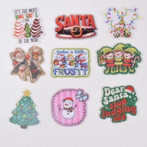 Wholesale Random Different Styles 20pcs 30pcs Christmas Acrylic Flat Backs