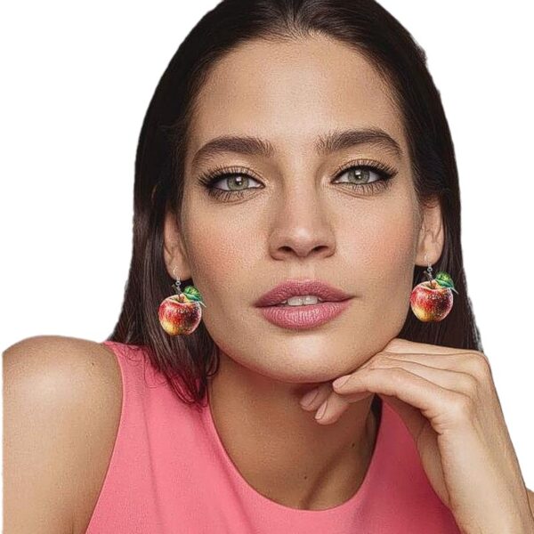 oly-c93156d3b1b30629d7f98877a08e1d43 Wholesale Acrylic Simulated Fruit Vegetable Earrings Lovely Design Fashion Accessory