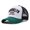 oly-c96277e3e76404cf7b702195ae299e05 Wholesale Brooklyn Letter Design Mesh Cap Sun Hat Fashion Accessory Gift for Boutique Resale