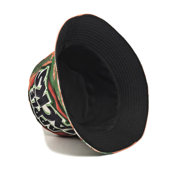 oly-c96a01093b701408d811e5b20b312213 Wholesale Trendy Cartoon Letter Print Bucket Hat for Sun Protection Outdoor Sports