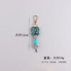 oly-c99196af85f9e1d06b093f1d9ba47742 Wholesale Silicone Keychain with Denim Style Bow Fashion Accessory for Bags Keys Gifts