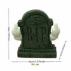 oly-c997d169ea7cb26b4af1583019e680b0 Wholesale Resin Halloween Ghost Figurine - Middle Finger Design, Cute Decorative Accent for Party or Everyday Use