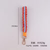 oly-c9a5631136e29dc5e4bc52005a399f43 Wholesale Handwoven Cotton Rope Keychain in Red Bag Charm Phone Strap Gift for Women