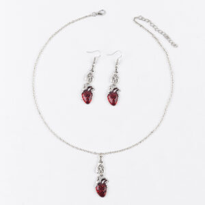 Earring necklace set