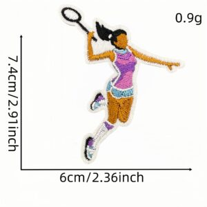 Badminton cloth sticker 23 #