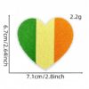 Wholesale Irish Green Embroidered Cloth Patch, Cartoon Festival Badge for Clothes, Decorative Gift