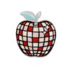 Wholesale Modern Glitter Fruit Patches Gold Edge Plaid Embroidery Polyester Thread Fashion Accessory for DIY Clothing