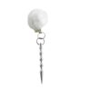 oly-ca3f79660b7ed48bce821915f69d85f8 Wholesale Pom Pom Gold Metal SelfDefense Keychain Set Wedding Gift Keychain Accessory