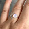 oly-ca590947ff3e31fd5fcb3e0b5cb5ac49 Wholesale Silver Plated Moonstone Ring Fashion Wedding Jewelry Boutique Resale