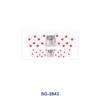 Wholesale 8pcs Teacher School Stationery Mixed Print 3oz Cup Stickers Wrap OLY Exclusive