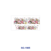 Wholesale 8pcs Butterfly Floral & Letter Graphic Pattern 3oz Cup Stickers Wrap OLY Exclusive