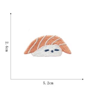 Salmon cloth stickers-3#