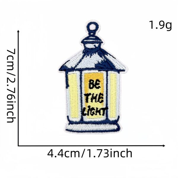 Wholesale Polyester Embroidered Cartoon English Patch - Iron-On Decorative Badge for DIY Clothing Accessory