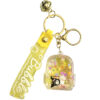 Wholesale Oil Flowing Quicksand Design Acrylic Keychain Bag Pendant Car Key Accessory Gift