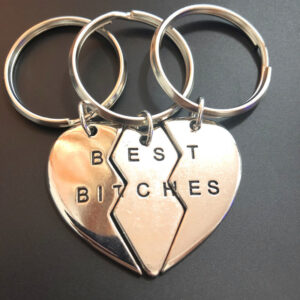 Wholesale Creative Best Friend Spliced Pendant Necklace Fashion Accessory Gift for Couple