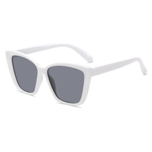White frame, grey lens