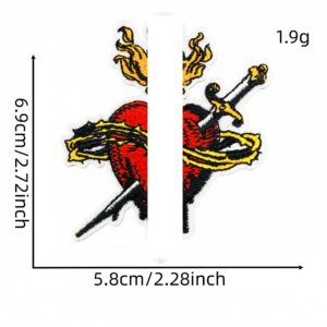 Cartoon fabric patch #3