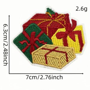 Christmas cloth stickers 48 #
