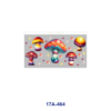 oly-cab302436e28208ffefac9b013b692f0 Wholesale 5pcs Psychedelic Tie Dye Zebra Print Mushroom Star Chevron Triangle Mixed Decor Prints 16oz Cup UV DTF Wraps