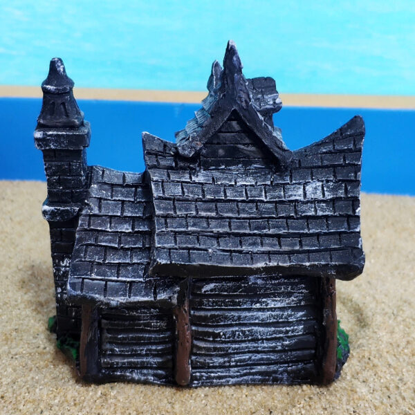 Wholesale Haunted House Resin Figurine Spooky Halloween Home Decor Accent