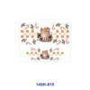 oly-cad728d7c1ae3ce1f13fefea8eea668d Wholesale 2/4/8pcs Retro Game Christmas Dessert Print Mini Cup Keychain Sticker OLY Exclusive