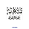 Wholesale 8pcs Luxury Bow Mini Cup Keychain Sticker OLY Exclusive