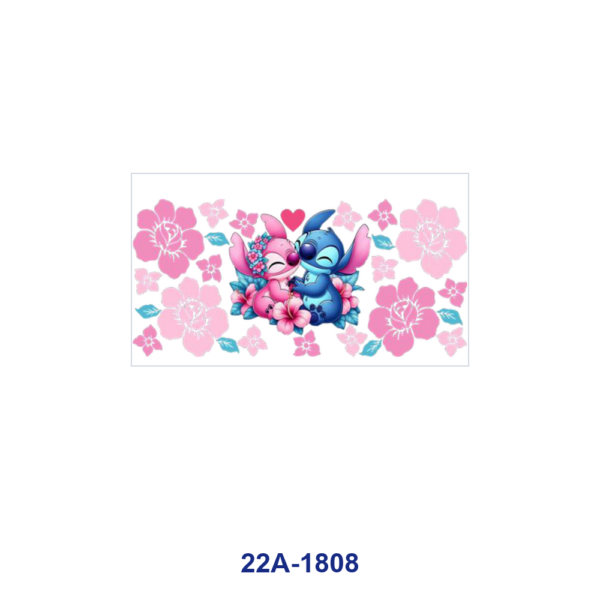 oly-cb001b3a398d99ae06e0298441b6ac17 Wholesale 5pcs Birthday Theme Soft Floral Fantasy Alien Cartoon Creature Rainbow Mushroom Checker Mixed Decor Prints 16oz Cup UV DTF Wraps OLY Exclusive