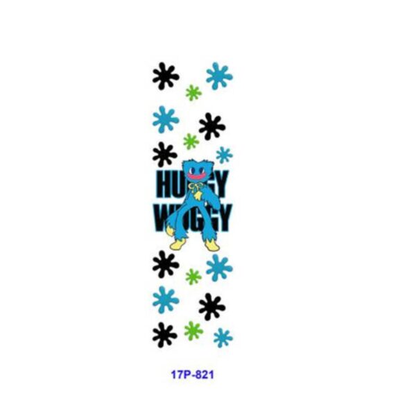 oly-cb2fc1c630e93119d574cb3747e1ebff Wholesale 2/8/16pcs UV DTF Stickers Goth Theme Creepy Plush Monster Patterns Pen and Bookmark Stickers