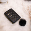 oly-cb378aef149059c9ea498a404614f96d Wholesale Chic Studded Pu Leather Small Wallet for Women Zipper Closure Fashion Accessory
