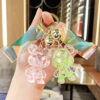 oly-cb65e21c8e48343cae0ad5c220304f1b Wholesale Trendy Glow in the Dark Dragon Bear Acrylic Keychain Car Hanging Accessory for Boutique Resale