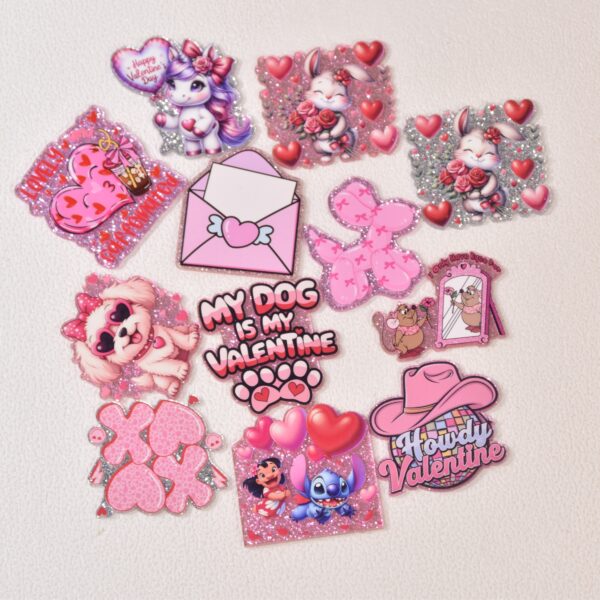 oly-cb83393c0fac3a537e8d309637afb41b Wholesale Random Different Styles 20pcs 30pcs Valentine's Day Acrylic Flat Backs