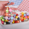 oly-cb86c47e79149922f348fe2531d0f5cb Wholesale Acrylic Electroplated 14mm Colorful DIY Beads for Phone Chains Keychains Fashion Accessory for Boutique Resale