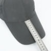 oly-cb8ba09dcddb51a451e55554e41206c8 Wholesale Extended Brim Baseball Cap for Outdoor Hiking Sun Protection Solid Dark Gray
