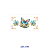 oly-cba2ac20a48f7f153e1fbdd57c920438 Wholesale 5pcs Bright Luminous Hand Illustrated Butterfly Pastel Garden Floral Sprig Design Decor Prints 16oz Cup UV DTF Wraps