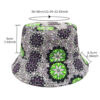 Wholesale Modern Printed Bucket Hat with Floral Pattern for Sun Protection Unisex Everyday Cap