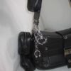 Wholesale Silver Alloy Horseshoe Clip Keychain Trendy Couple Gift Bag Charm