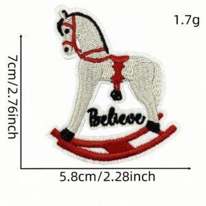 Christmas cloth stickers 36 #