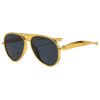 Wholesale Trendy Double Beam Sunglasses UV400 Fashion Accessory Gift for Outdoor Driving