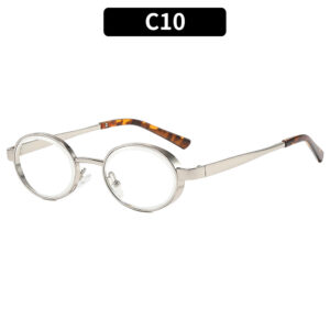 C10 - Silver-framed white film
