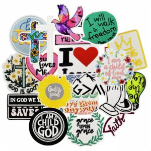 oly-cc2b4ed120e5a9fbe5316609725de1a7 Wholesale Embroidered Iron-on Patches Cartoon English Inspirational Words for Adult Everyday Style