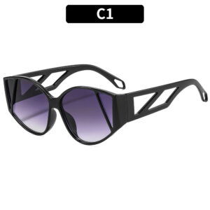 C1-Black frame with double gray accents