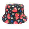 Wholesale Strawberry Fisherman Hat Double-Sided Sun Hat Outdoor Casual